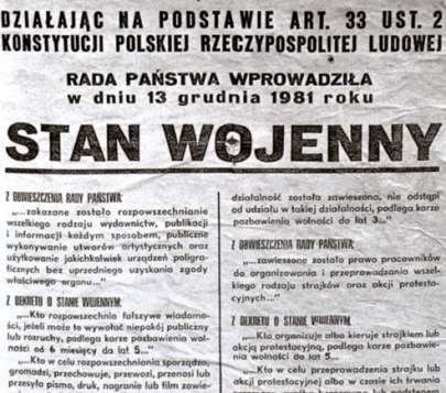 KONKURS HISTORYCZNY PT. WRONkartun. 13 grudnia  30 lat pniej  konkurs plastyczny