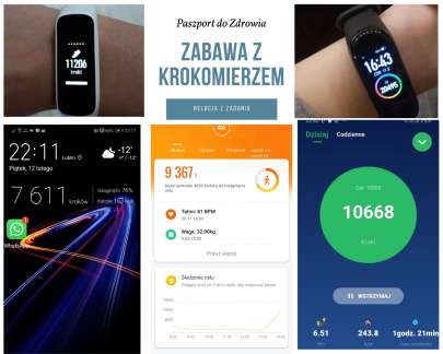 Paszport do Zdrowia - zabawa z krokomierzem