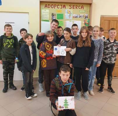 Klasa 6D napisaa list do Afryki