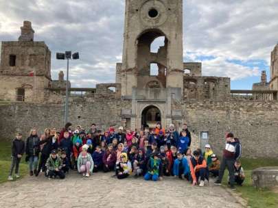 Wycieczka w Gry witokrzyskie klas 4A, 4B, 4C i 7B