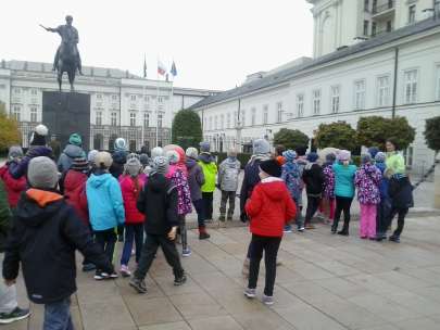 Wycieczka klas 3C i 3D do Warszawy