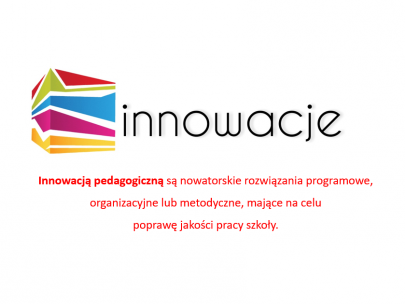 Innowacyjno w edukacji