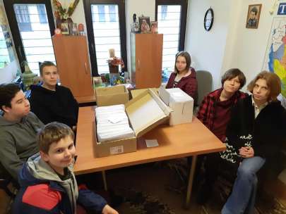 Nasi wolontariusze w biurze Adopcji Serca