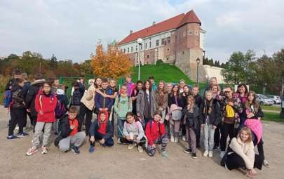 Klasy 5A i 5B na szlaku sandomierskich (i nie tylko) atrakcji