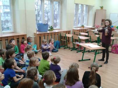 Lekcja muzyki w klasie I d