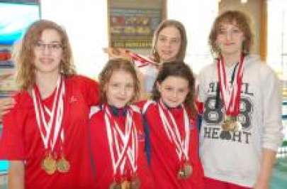 Nowy rekord Polski w sztafecie 4x50m stylem zmiennym kobiet