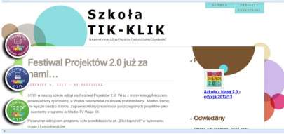 Blog Szkoa TIK-KLIK nagrodzony