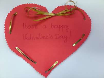 ST  VALENTINE`S  DAY w klasie 3d