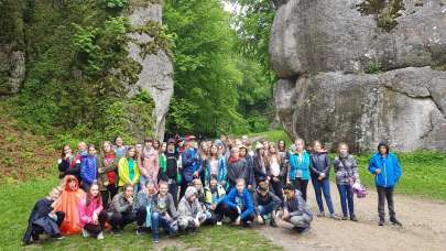 Wycieczka klas 6c, 6d, 7c, do Ojcowskiego Parku Narodowego, Wieliczki i Krakowa