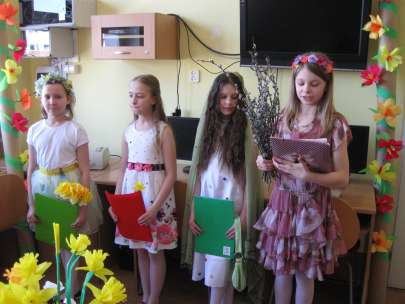 Wiosna w bibliotece