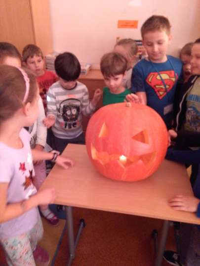 Dynia na Halloween w I E