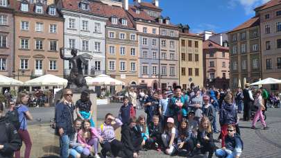 Wycieczka klas 4E, 6A i 6C do Warszawy