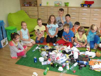 Lekcja ekologiczna w klasach 0 A i I F