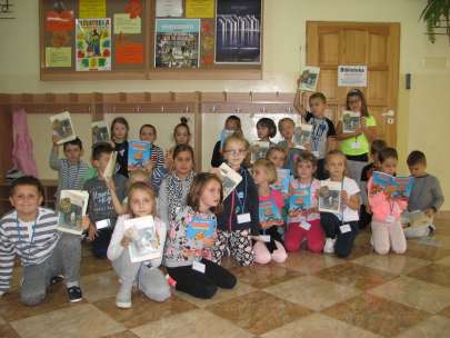 Lekcje biblioteczne w klasach pierwszych