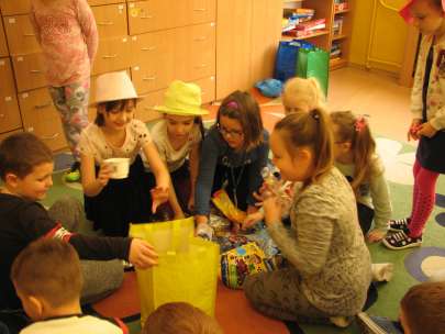 Mali ekolodzy w klasie I B