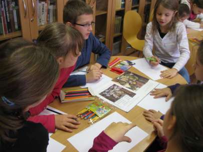 Fairy tales in the library