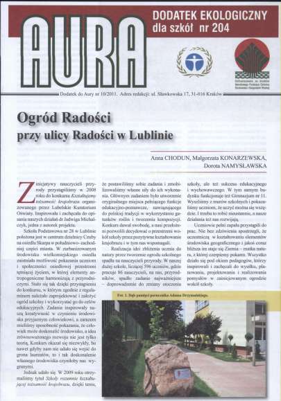 Podsumowanie konkursu Ksztatujemy tosamo krajobrazu