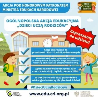 Oglnopolska akcja edukacyjna Dzieci ucz rodzicw