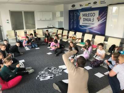 Wycieczka klasy 3A do Agencji Reklamowej Maik
